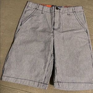 Boys striped shorts size 8